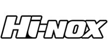 Logomarca Hi-nox preta no fundo branco